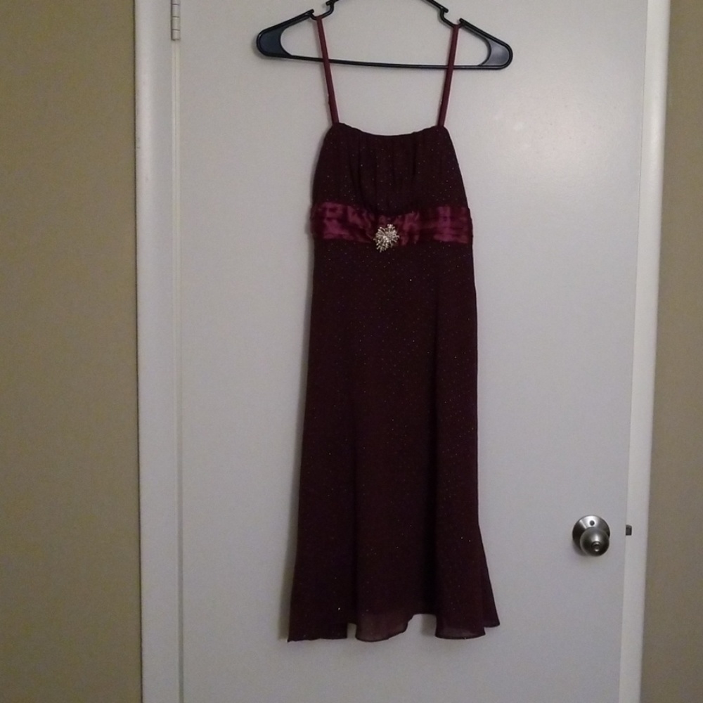 Purple dress